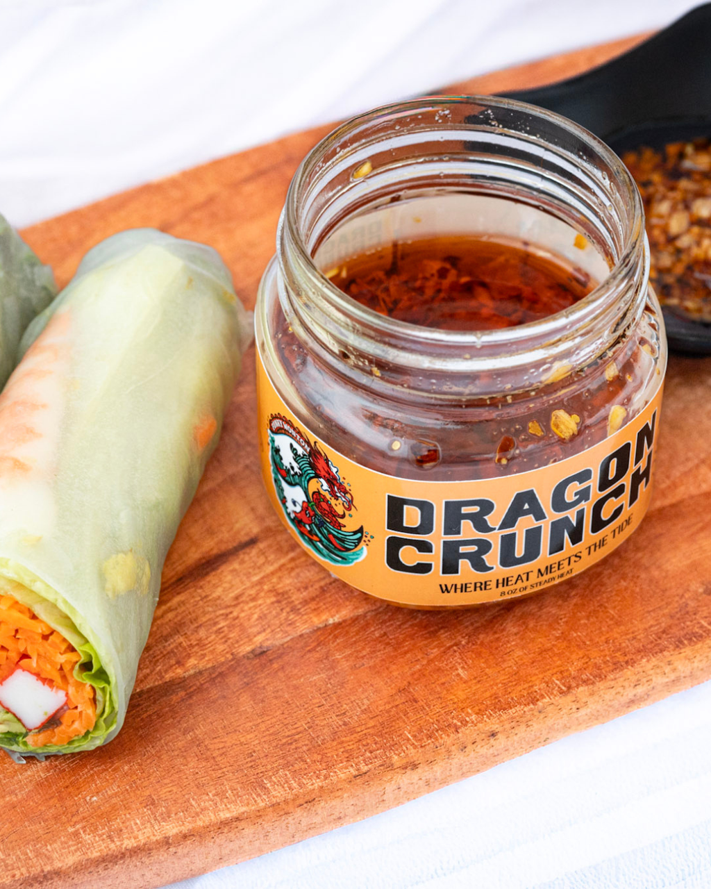 Dragon Crunch Chili Oil 8 oz.